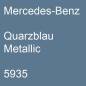 Preview: Mercedes-Benz, Quarzblau Metallic, 5935.